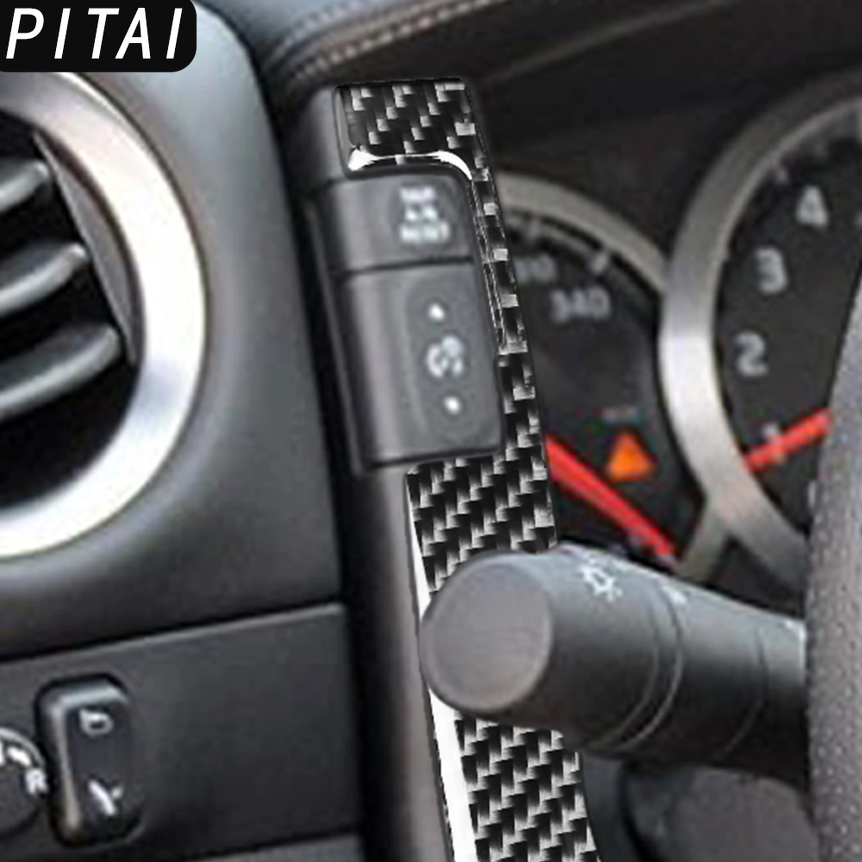 For Nissan GTR R35 2008-2016 Carbon Fiber Speedometer Instrument Surround Panel Trim Strips Car Interior Accessories Sticker
