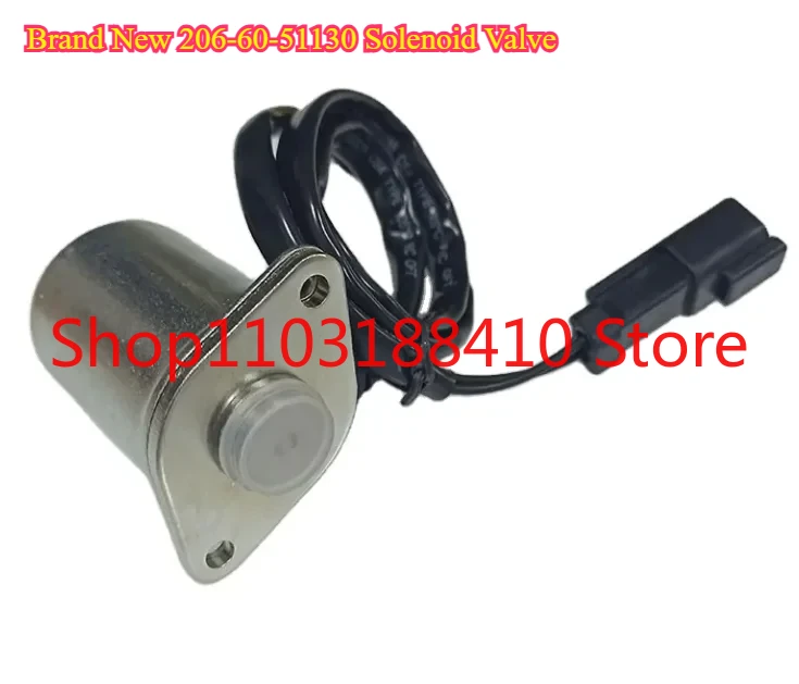 

Brand New 206-60-51130 Solenoid Valve, For Komatsu Excavator PC200-6/6D102/220/250-6, excavator Parts 206-60-51131