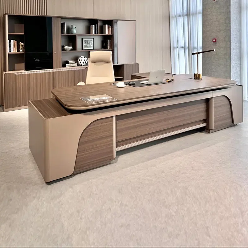 Office Desks And Workstations Computer Desk Light Luxury High End Modern Presidential Desk For The Chairman Room Offices