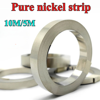 10M/5M Pure Nickel Strips For Lithium Battery Pa Welding 99.6% Purity 16ft Nickle Tabs For 18650 26650 Battery Pack Spot Welder