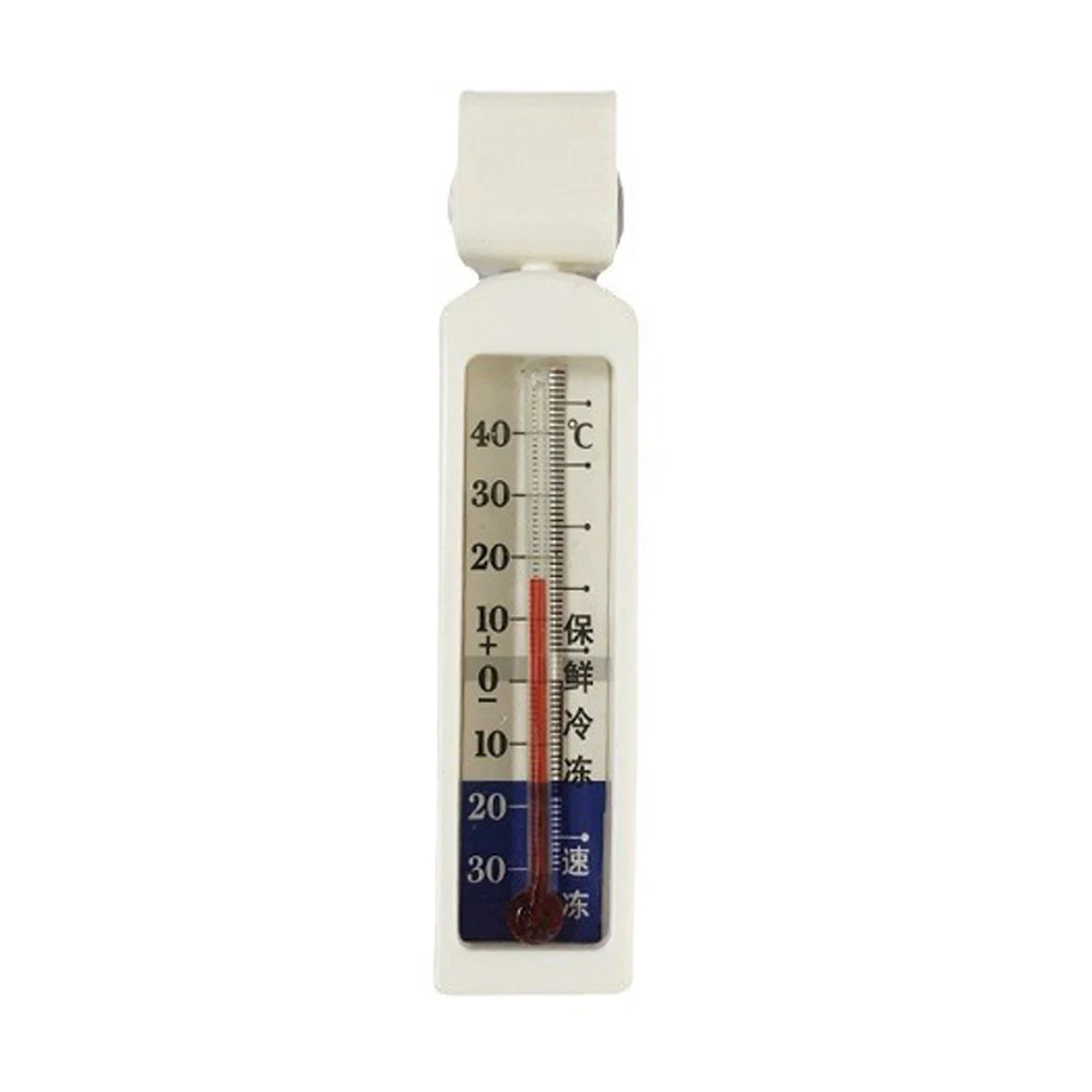 Refrigerator Thermometer -30℃-40℃ Fridge Temperature Gauge with Sucker for Freezer Cooler