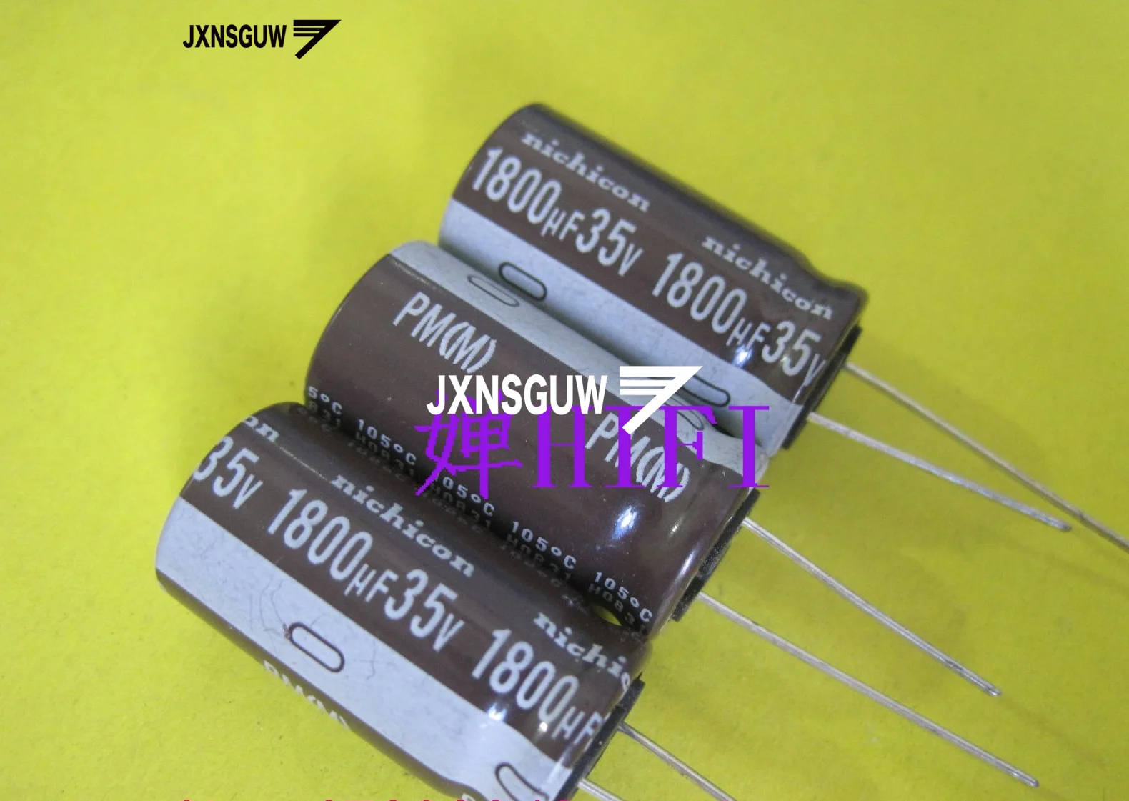 

20PCS NICHICON PM 35V1800UF 16X30MM 1800UF 35V original audio Aluminum electrolytic capacitor 105 degrees 1800uF/35V