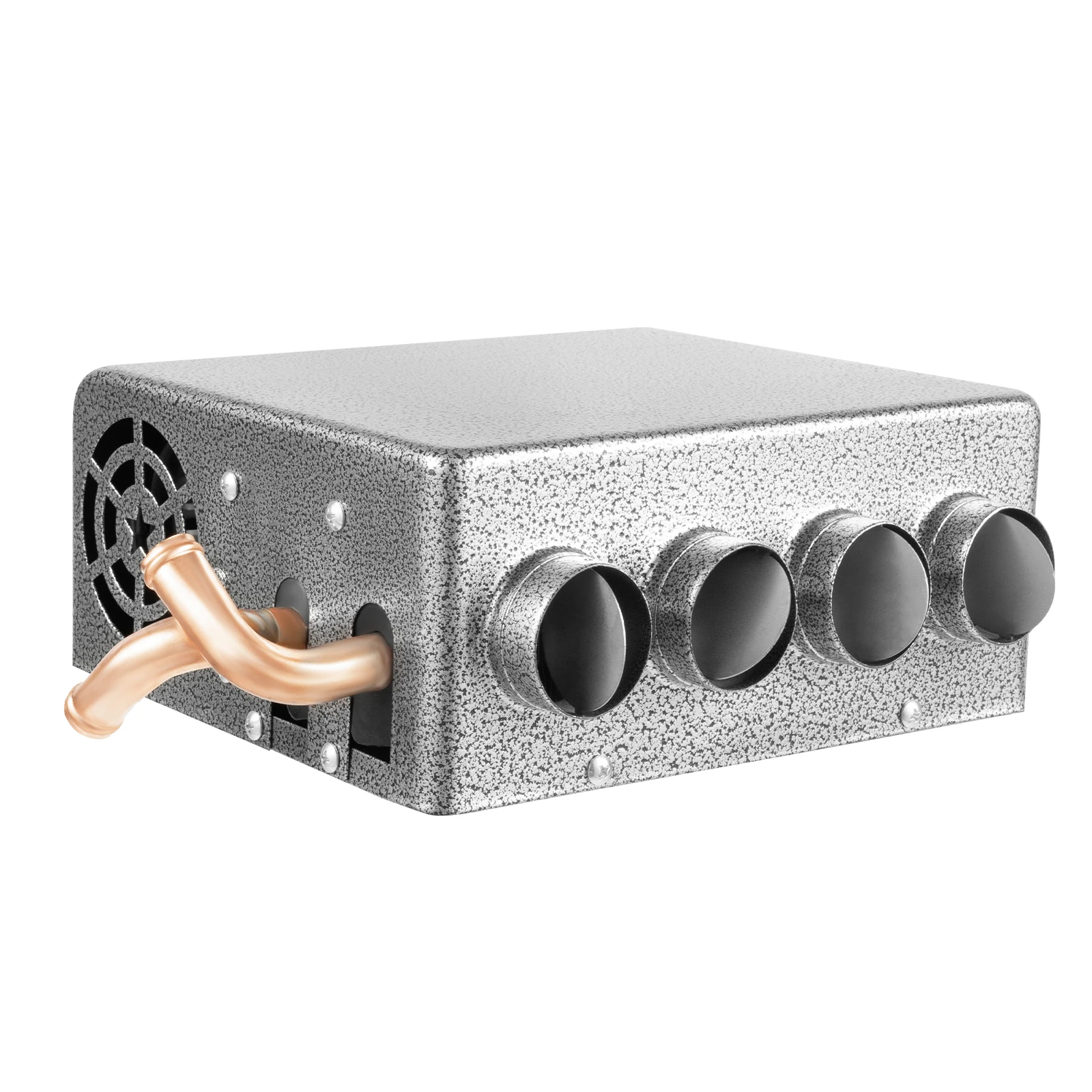 Calentador de asiento de automóvil, 12 tubos de cobre, motor de doble rueda, calentamiento rápido para desempañamiento y descongelación