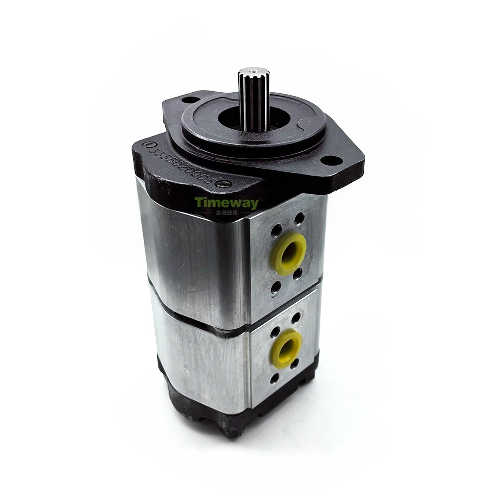 

Hydraulic Double Gear Pump 3339121250 Replace Parker One Input Double Output SANY Concrete Pump Tandem Gear Oil Pump