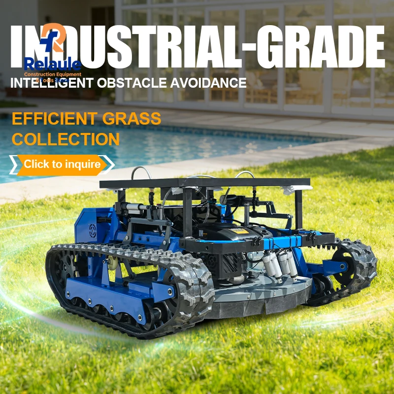 

Газонокосилка-измельчитель с дистанционным управлением, 80/100/120 см, с мощным дизельным двигателем, для дома и сада