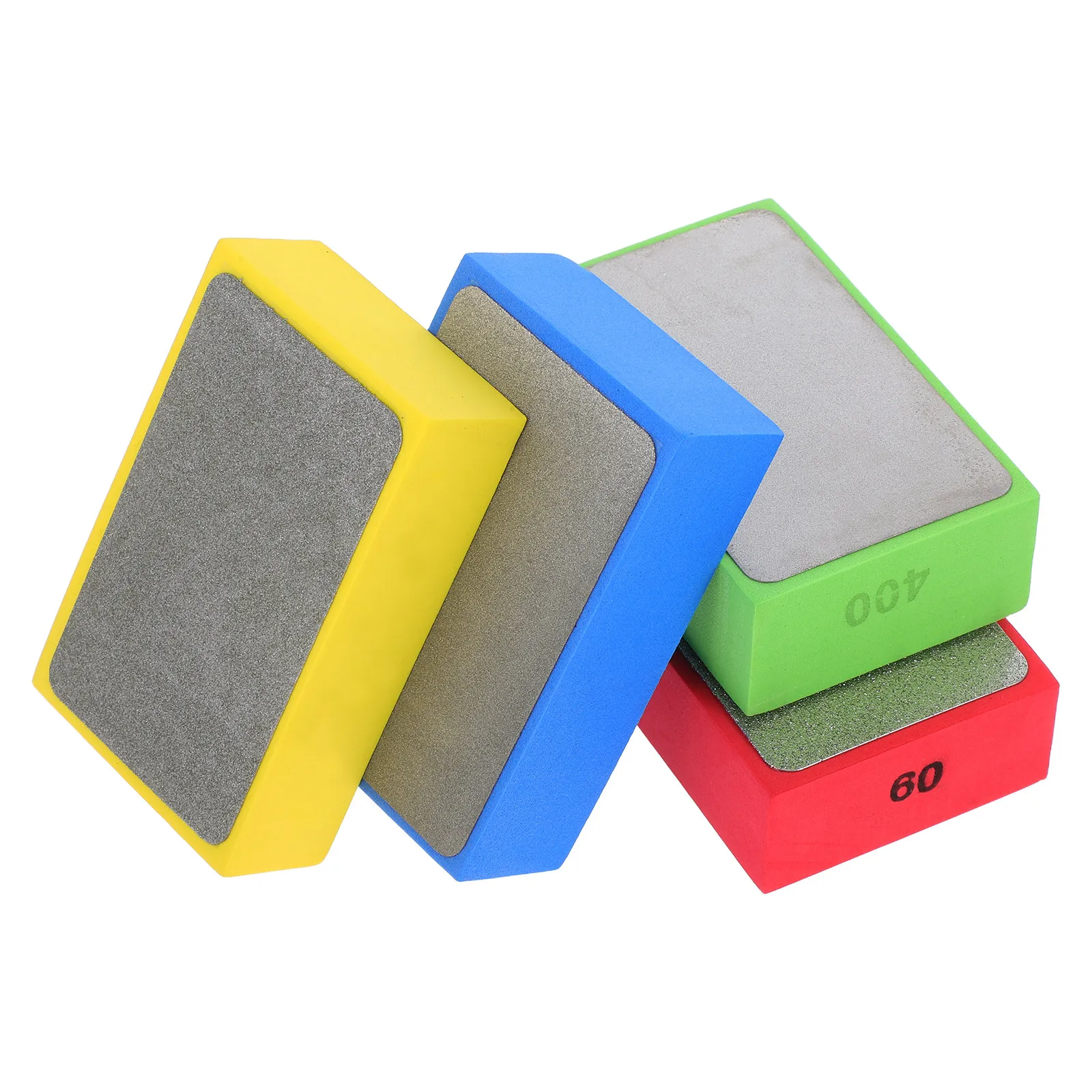 

4pcs Ceramic Tile Polishing Blocks Reusable Hand Polishing Pad For Trimming Edges Smooth Finish Tile Edge Polisher Hand Sanding