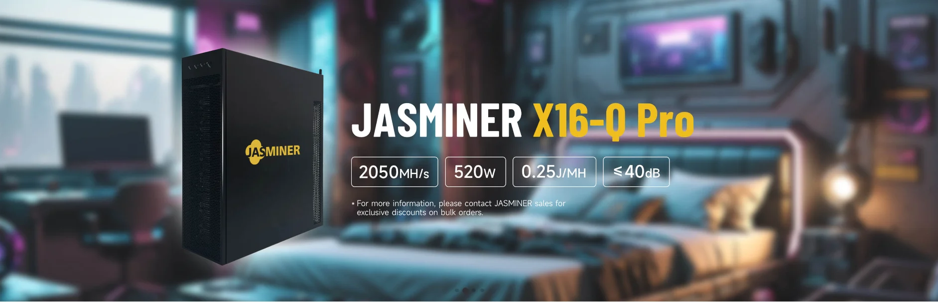 جديد Jasminer X16Q Pro 2050Mh/s 520W ETC عامل منجم JASMINER X16Q 1950M 620W Asic Miner ETC Ethash ETHW عامل منجم Jasminer ETC تعدين X16Q