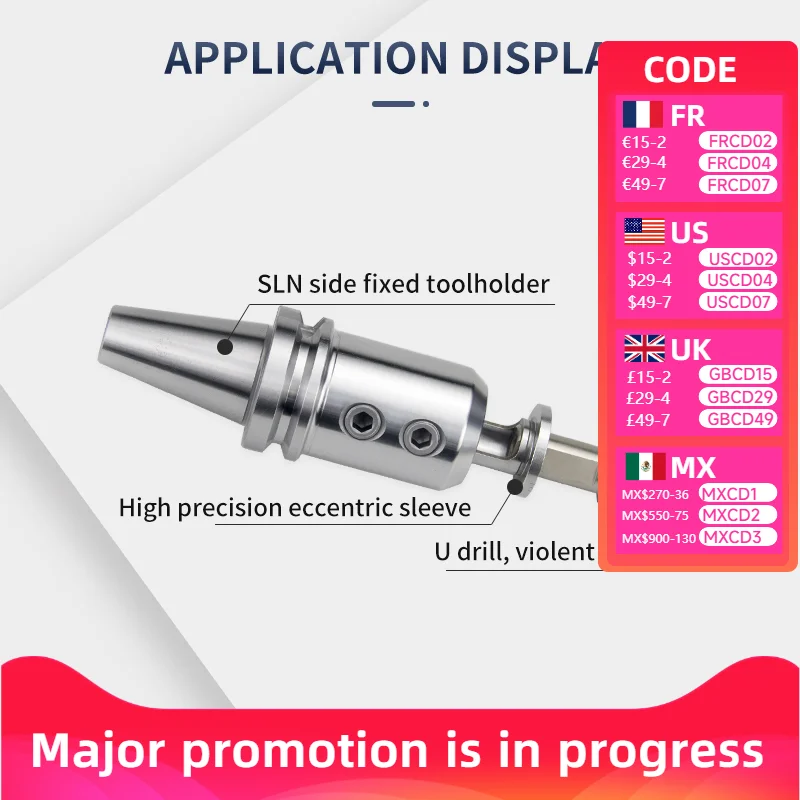 3D Indexable U Dril…