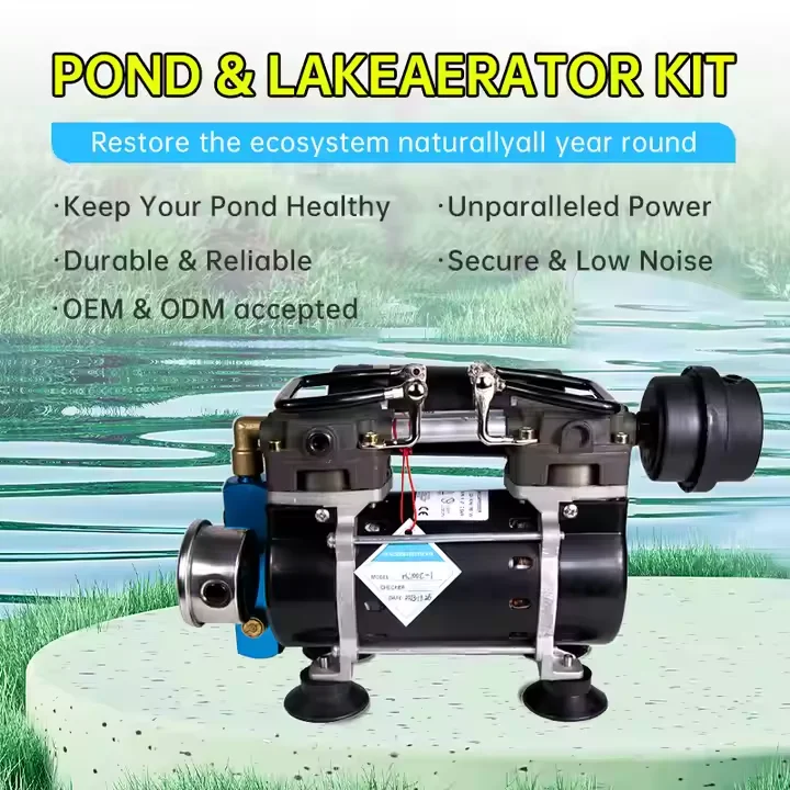 High Quality 230W Piston Aerator Compressor for Shrimp Farming & Aquaculture Pond Aeration System Core Pump Motor Components