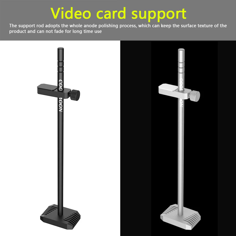 For COOLMOON VT192 192mm Aluminum GPU Support Video Cards Holder for Desktop Table PC Computer Case Accessories