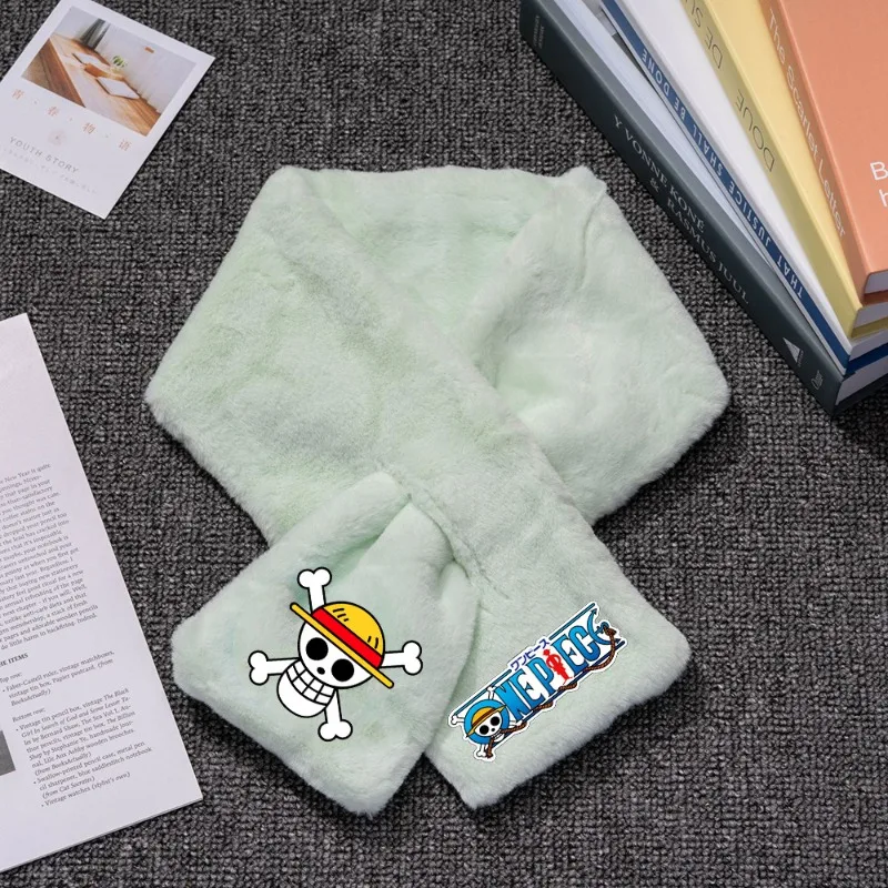 الدافئة الفانيلا الشتاء وشاح للبنين والبنات ، أنيمي الشكل D. لوفي ، توني المروحية ، تأثيري الأوشحة ، الطفل الملابس والاكسسوارات ، 1 قطعة