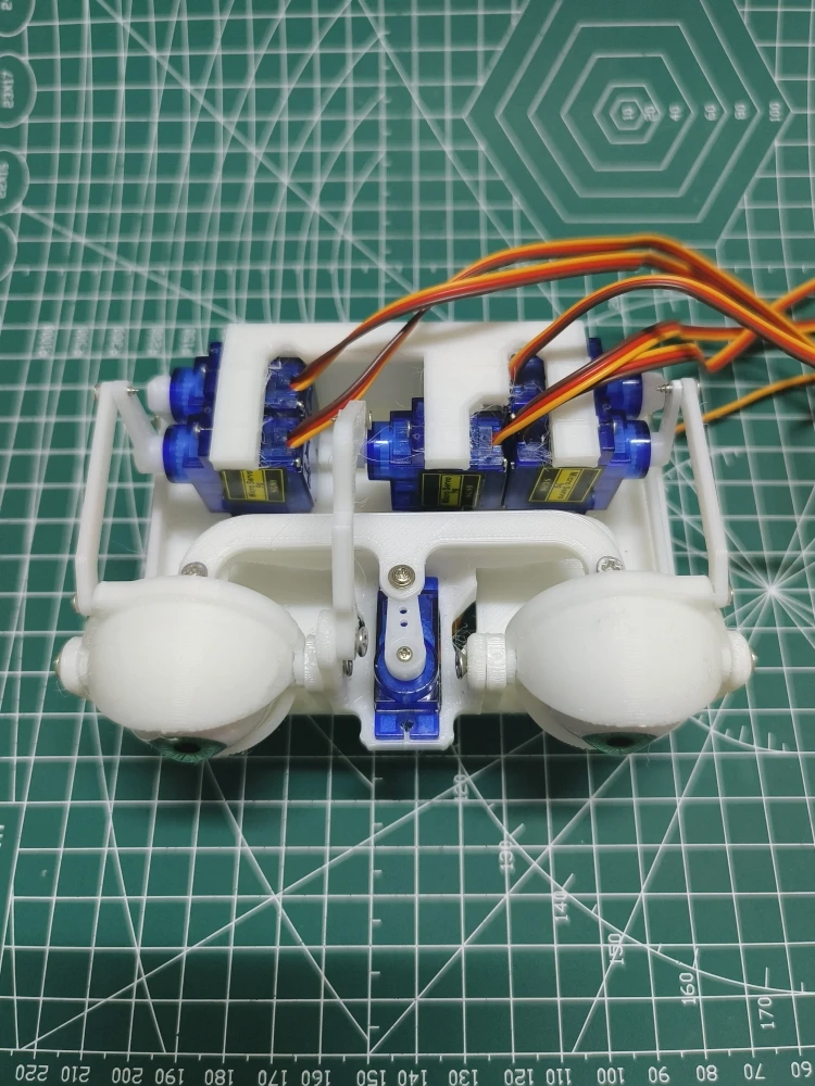 Arduino Bionic Eye قابل للبرمجة محاكاة صانع العين مشروع الميكانيكية المحمول روبوت ذكي مفتوح المصدر