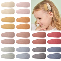 2 stks/set Nieuwe Leuke Effen Kleur Waterdrop Vorm Haar Clips voor Meisjes BB Haarspeld Haarspeldjes Hoofddeksels Kids Baby Haar accessoires Gift