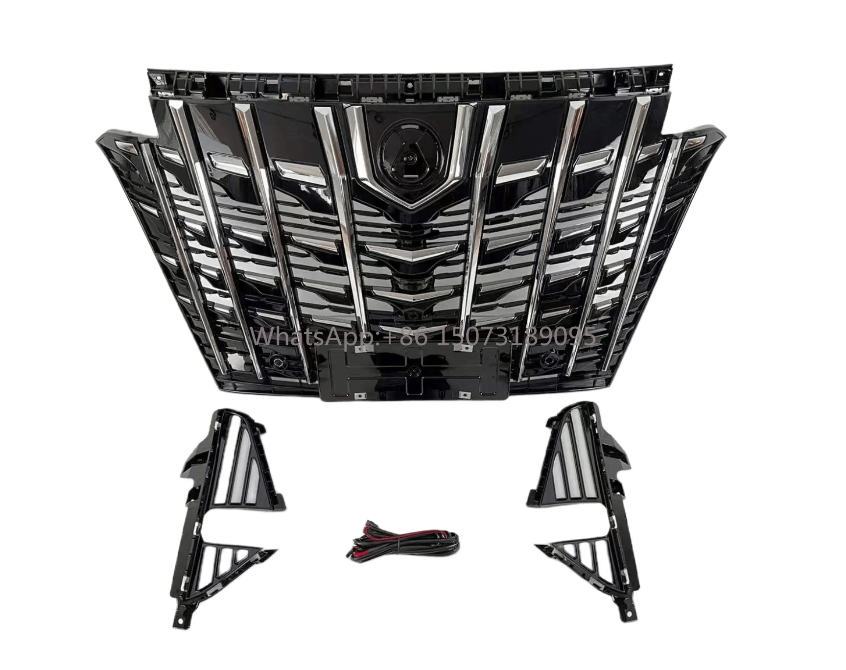 

Высококачественные обвесы, решетка переднего бампера, обновленный роскошный стиль для Denza-D9 EV DM-i 2022 2023 2024 2025, внешний комплект автомобиля