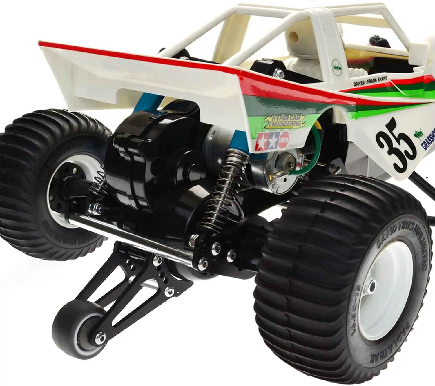 Suporte amortecedor traseiro para carro tamiya rc grsshopper gafanhoto 2 hornet buggy chassi atualiza peças