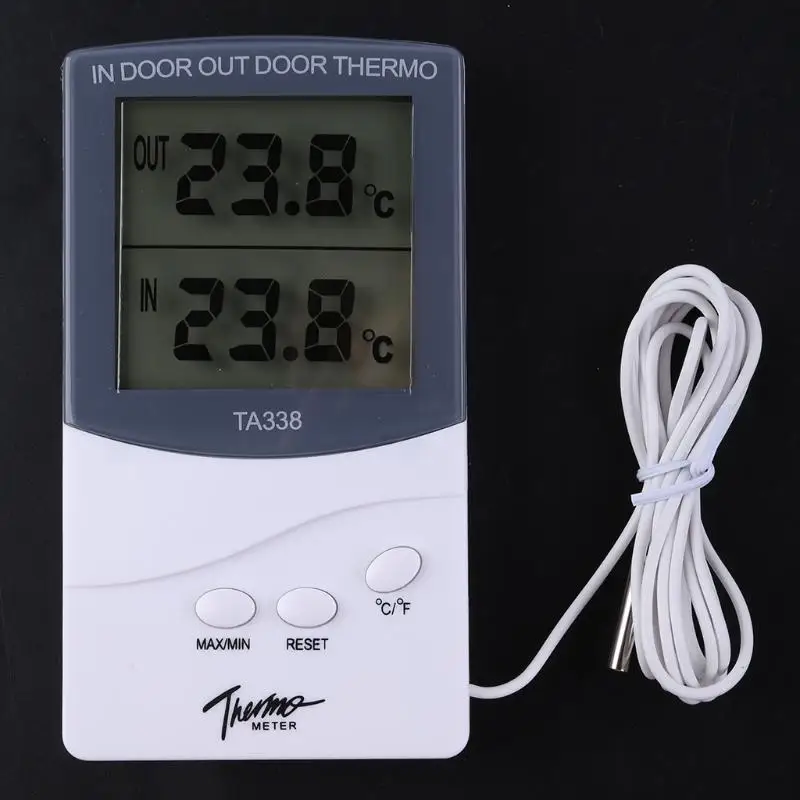 652F Simple Thermometer Digital Thermometer Temperature Gauge Monitor for Home