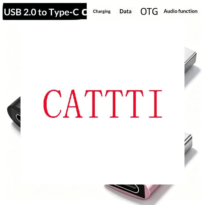 1Pcs USB A Male To Micro Type C Female Connector OTG Adapter USB To Type C Converter For Computer Laptop Data Transfer