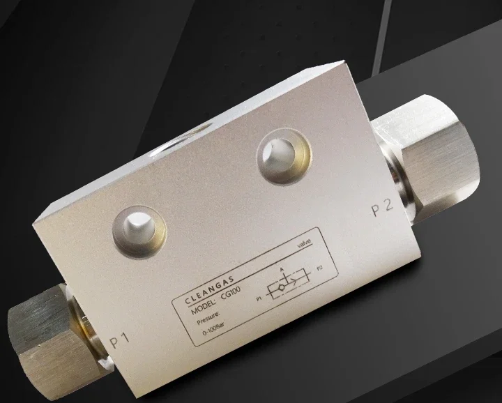 Pneumatic aluminum alloy shuttle valve Shuttle  Gas diverter  Three-way  High pressure air control