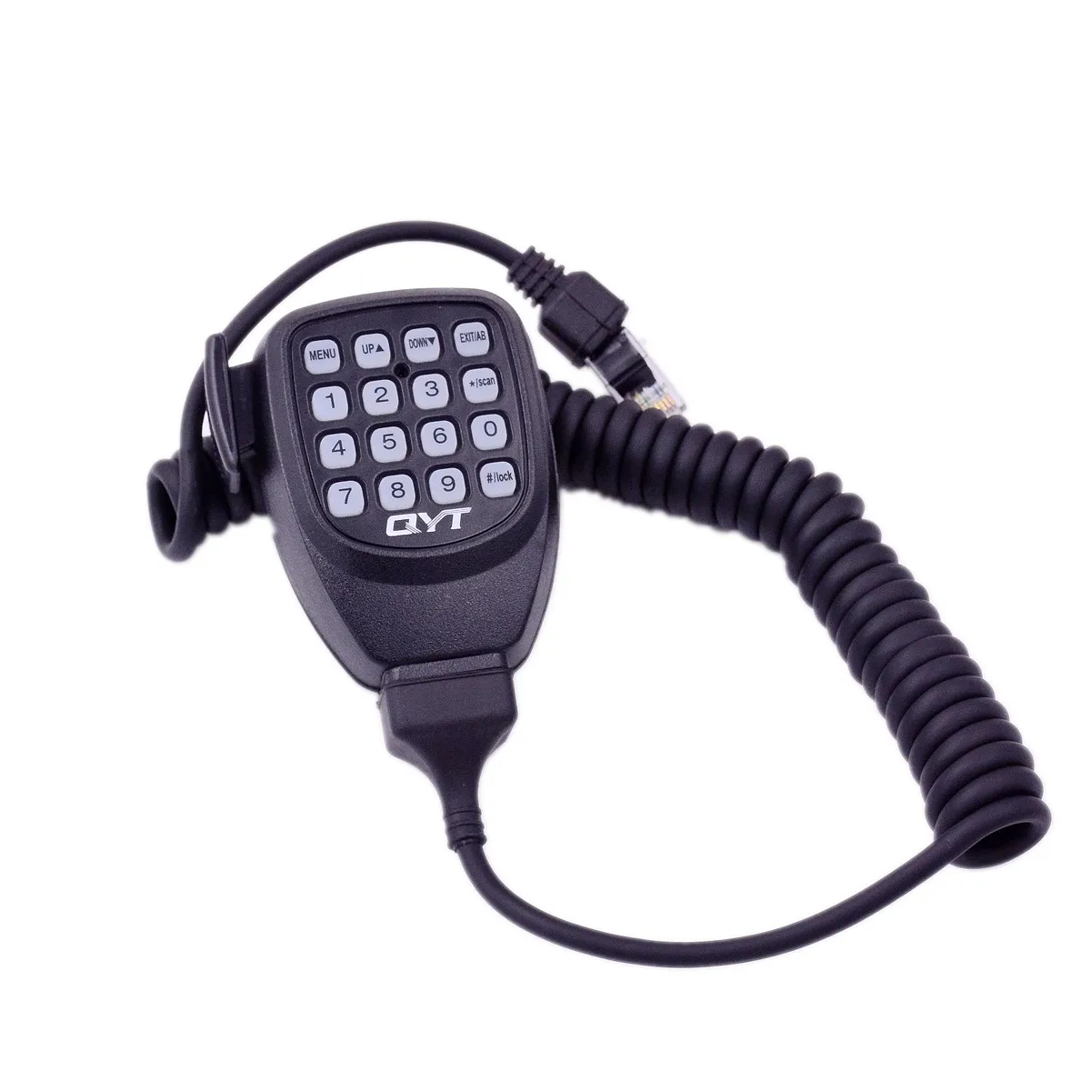 QYT Handheld PTT Mikrofon RJ45 Tastatur für KT8900 KT980 Mobile Radio Zubehör Mic Lautsprecher Ersatz