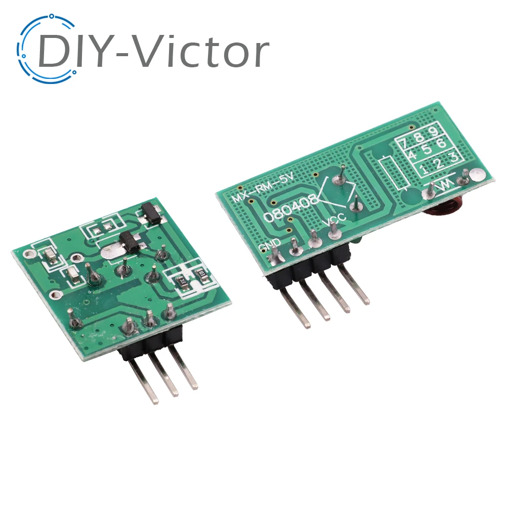 Smart Electronics 433Mhz RF transmitter and receiver Module link kit For arduino/ARM/MCU WL diy 315MHZ/433MHZ wireless