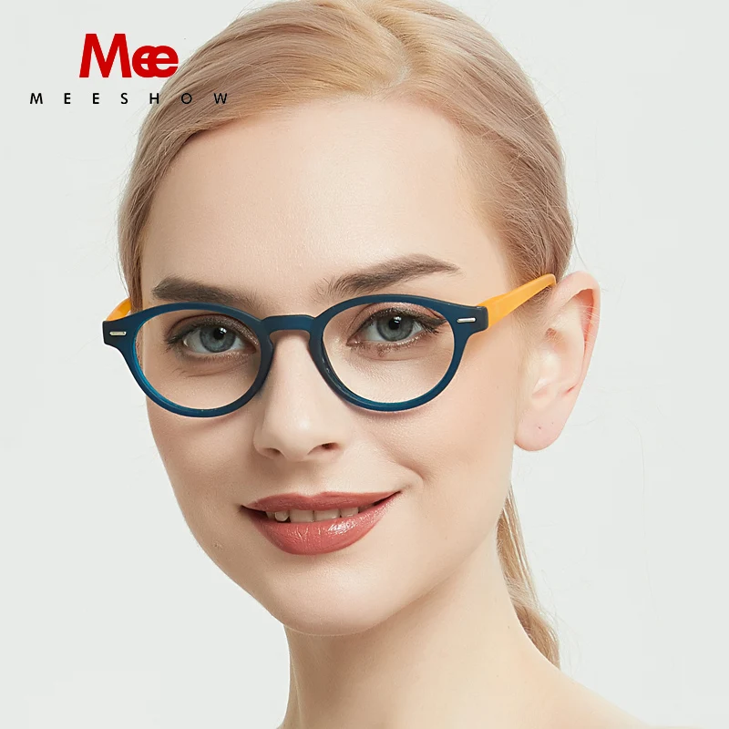 

MEESHOW Fashion Reading Glasses Women Cat Eye Glasses Retro Eyeglasses With Flex Presbyopia stylish reader +1.25 +2.25 1330