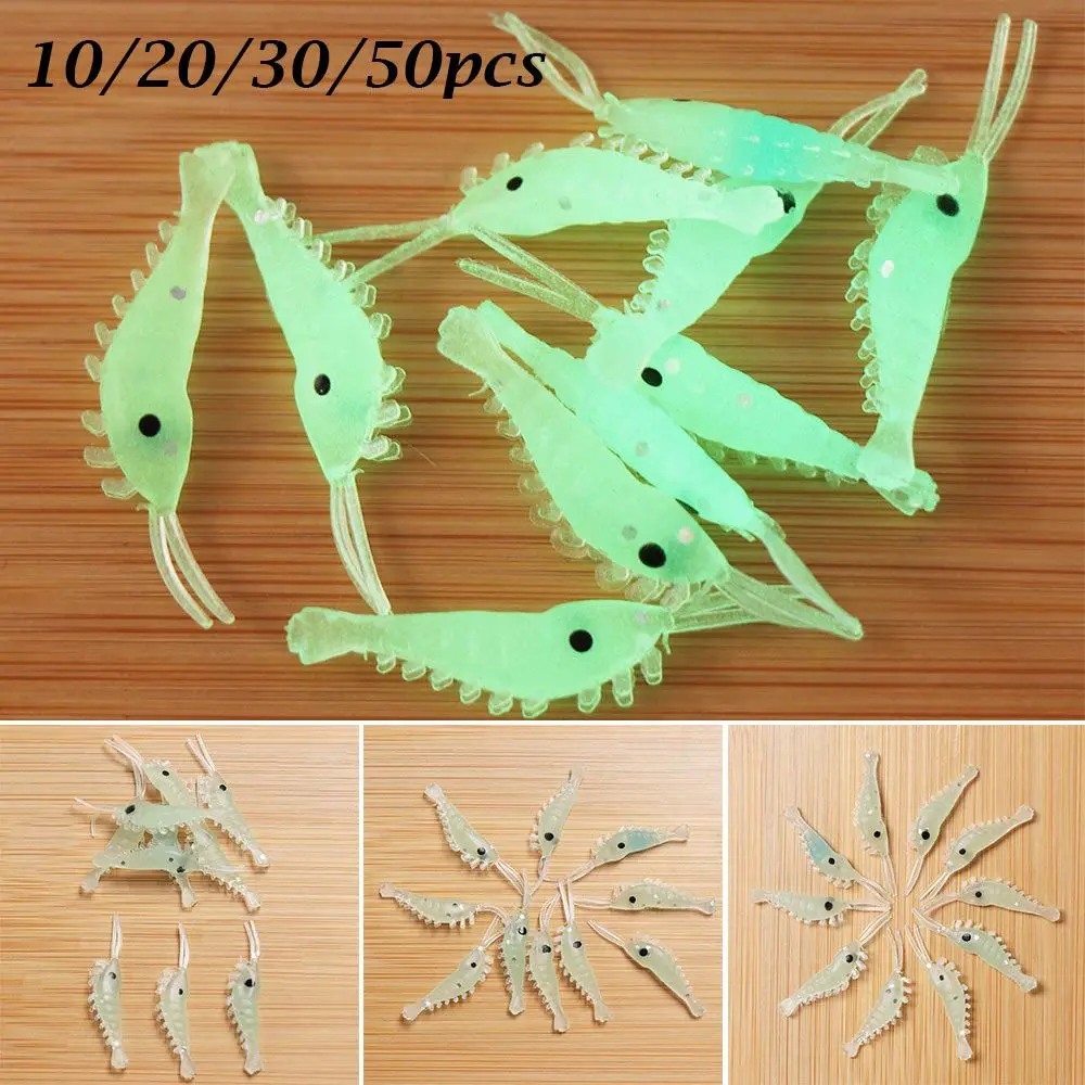 10/20/30/50 шт. Новые 3 см биомиметические креативные поддельные приманки для креветок светящиеся рыболовные приманки для креветок морской рыбалки крючок червь силиконовый 10/20/30/50 шт. Новые 3 см биомиметические креативные поддельные приманки для креветок светящиеся рыболовные приманки для креветок морской рыбалки крючок червь силиконовый