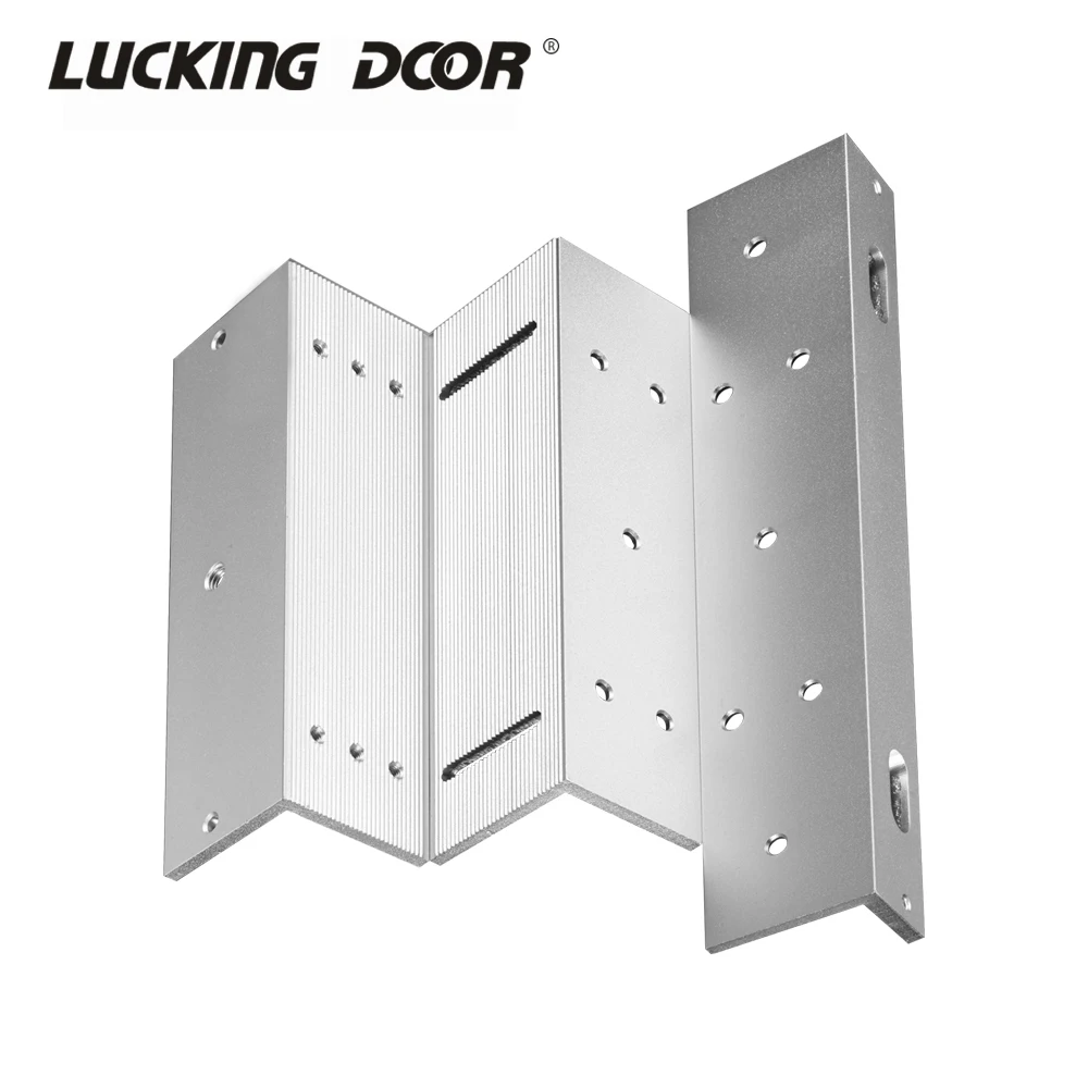 

ZLBracket Support For 180kg 280kg 350kg 500kg Access Control Electric Magnetic Door Lock ZL Bracket Holder Magnetic lock Bracket