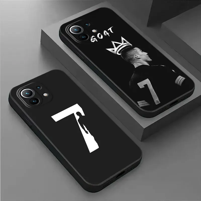 Famous Athletes CR-Dark 7 Phone Case For Xiaomi 14T Pro 13T 12T 11T 10T 14 11 Lite Poco X3 X4 X5 X6 M5 F5 F6 Pro Silicone Cover