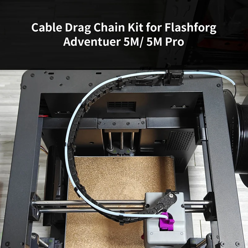Drag Chain for Adventurer 5M/ 5M Pro Bridge Cable Chain High Temperature Drag Chain Kit-A32R