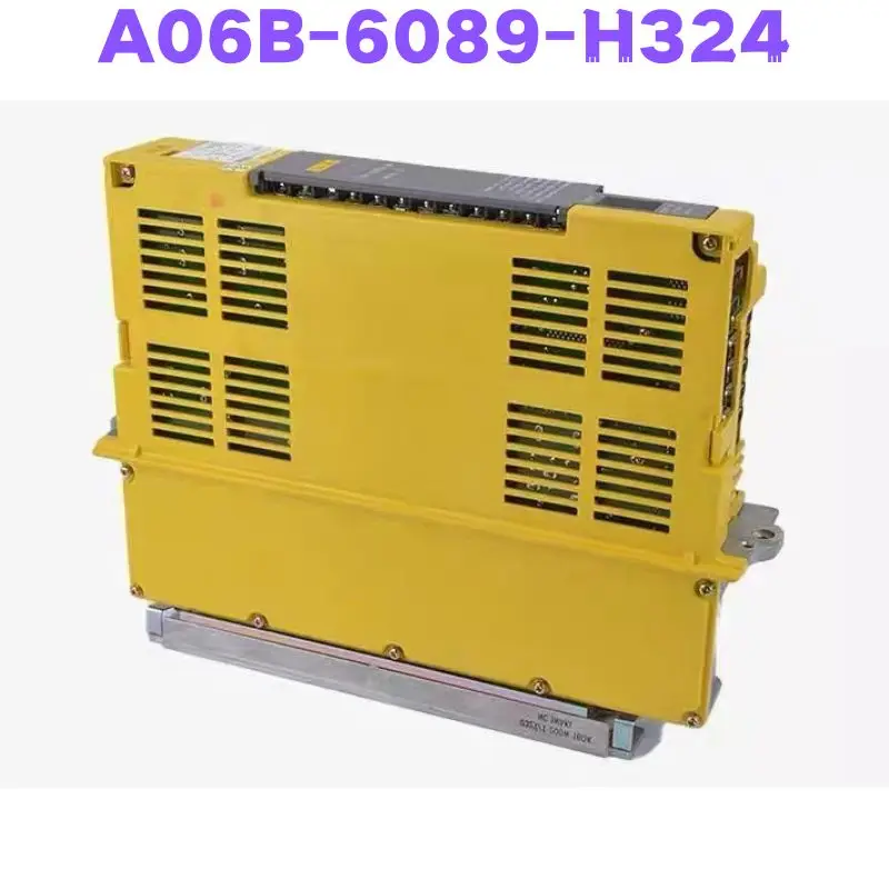 Second-hand A06B-6089-H324 A06B 6089 H324 Servo Amplifier Unit Tested OK