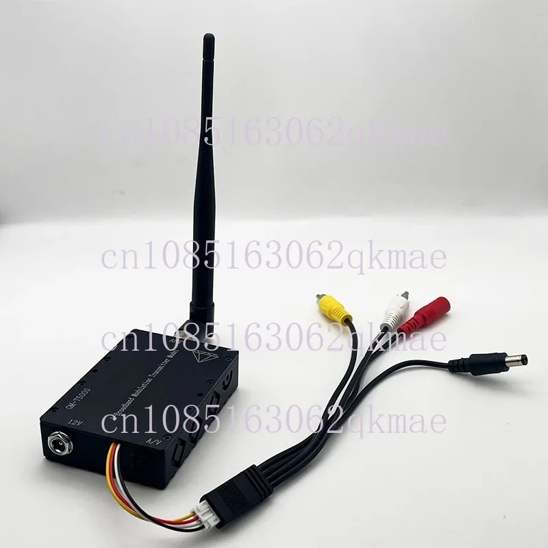 1.2g5w High-Power Wireless Audio and Video Transmitter 1.2G Wireless Surveillance Video Transmission Transmit Receive Unit