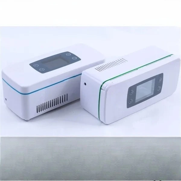 Portable Battery Powered Travel Medical Fridge Mini Refrigerator Insulin Cooler
