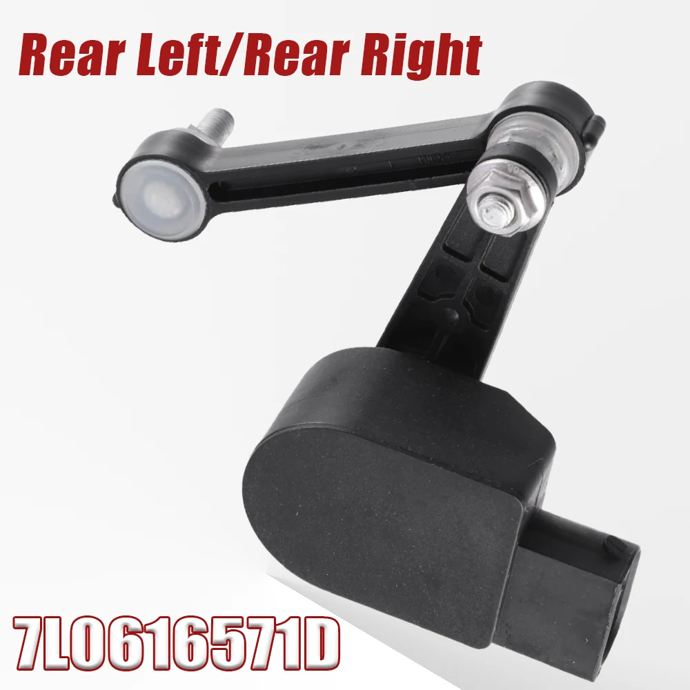 

1pc LHD Rear LH/RH Car Headlight Level Sensor Body Height Sensor for Audi Q7 2007-2015 Height Control Sensor 7L0616571D