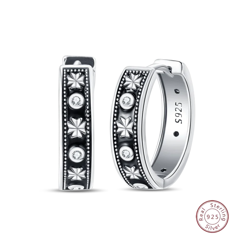 

Hot 925 Sterling Silver Earrings Charm Simple Shiny Pattern Zircon Earrings Shiny Zircon Wedding Women Jewelry Gift