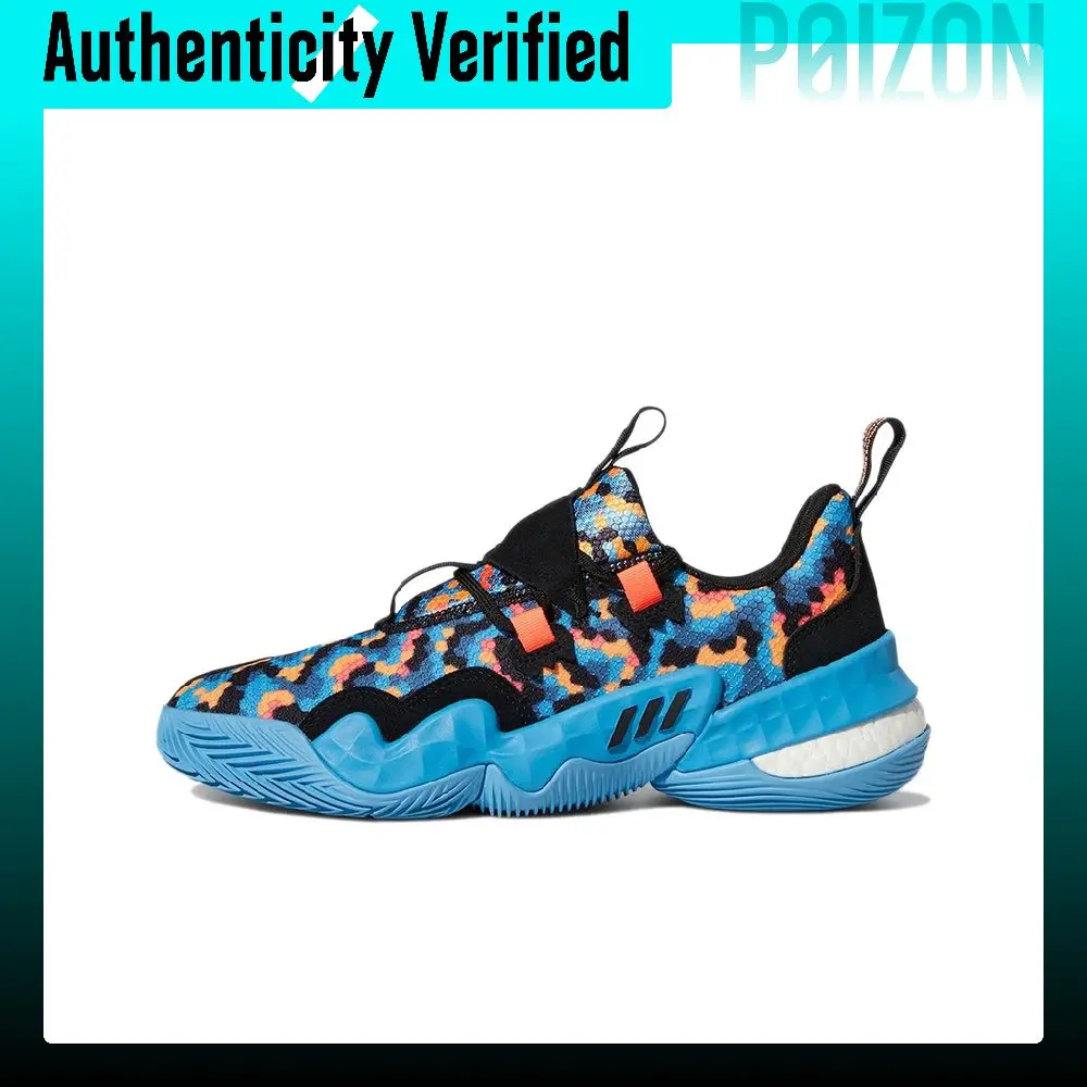 Adidas Trae Young 1.0 Textile, Synthetic Leather Cushioning Slip Resistant Abrasion Resistant Coverage Support Low top GY0289