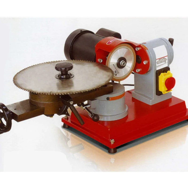 Round saw blade sharpening machine