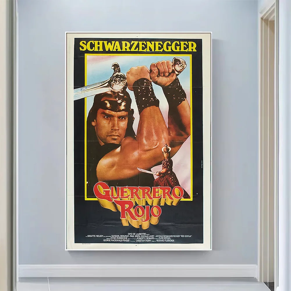 V0639 الأحمر سونجا خمر الفيلم الكلاسيكي جدار قماش حريري HD المشارك الفن هدية تزيين المنزل