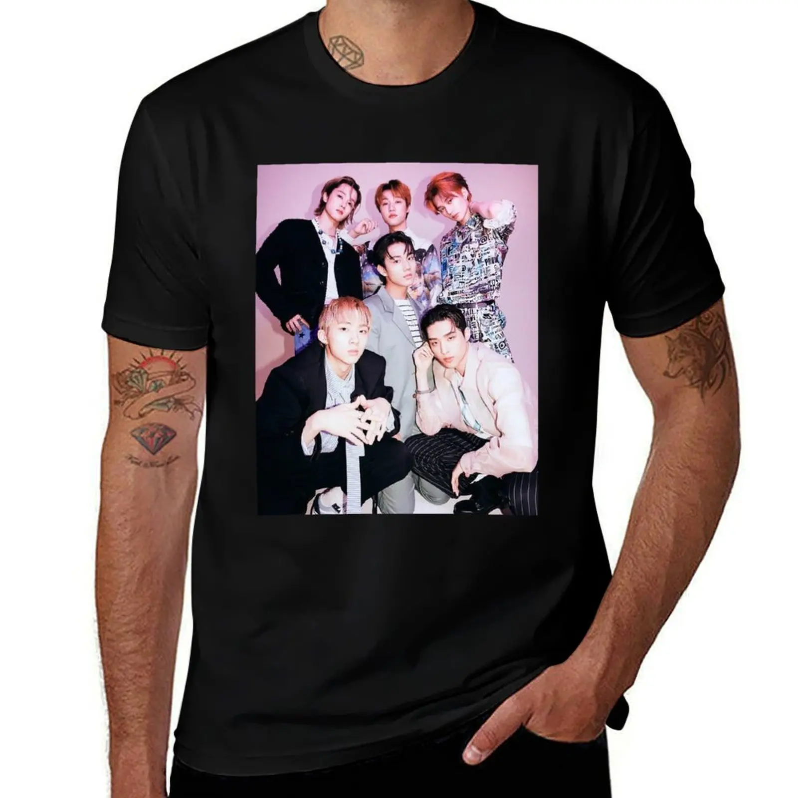 P1Harmony T-Shirt Personalized t-shirt graphics blacks fashion shirts clothes for men