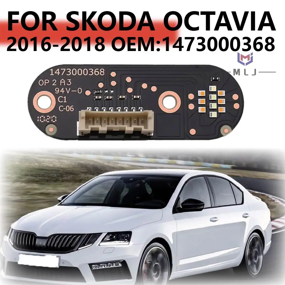 OE 1473000368 Angel Eye DRL Daytime Running Light Chip Chip For Module Replacement For 2016-2018 Skoda Octavia Front Headlamp