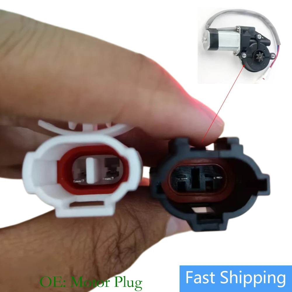 2Pin Universal style Power Window Lift Motor Plug Window Regulator Motor Plug For Suzuki For Nissan For Toyota For Honda For BMW