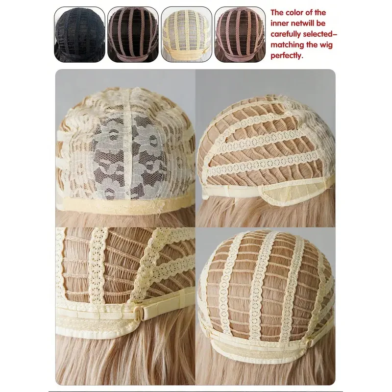 Ashely loira sintética resistente ao calor peruca longa ondulada 24 polegadas feita de fibra adequada para uso diário natural realista peruca