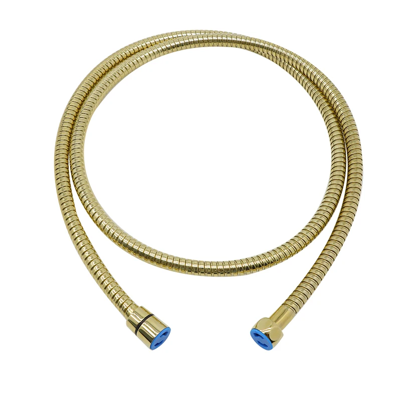 

1.7m Brushed Gold Stainless Steel Shower Hose Flexible Pipe Replacement For Shower Head Flexible And Durable