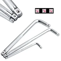 1pc Extension L-Type Shaped Double End NonSlip Socket Bent Bar 1/2 1/4 3/8 Wrench Bent Bar L-Handle Sockets Wrench Hand Tool