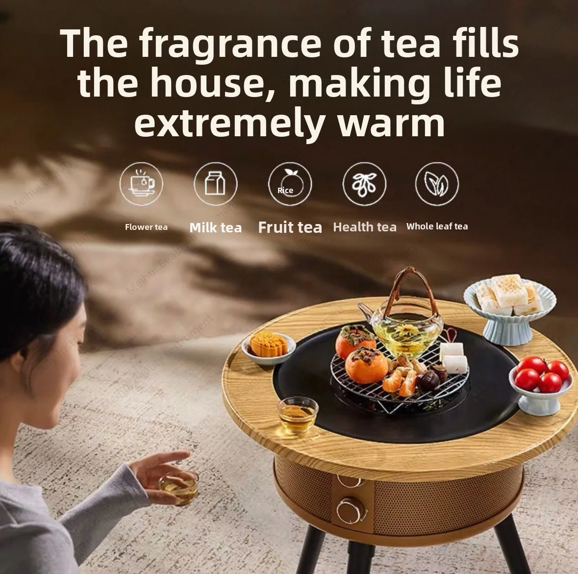 فرن صانع الشاي AIR13pro الأشعة تحت الحمراء البعيدة التدفئة مشعاع كهربي طاولة التدفئة الكهربائية السيراميك موقد الماء المغلي لصنع الشاي