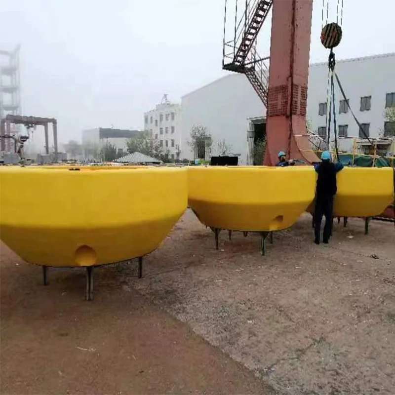 Professional Marine Floating Buoy Manufacturers Ocean Water Quality Monitoring Buoy Date Smart Buoy Solar Panels Powered Light