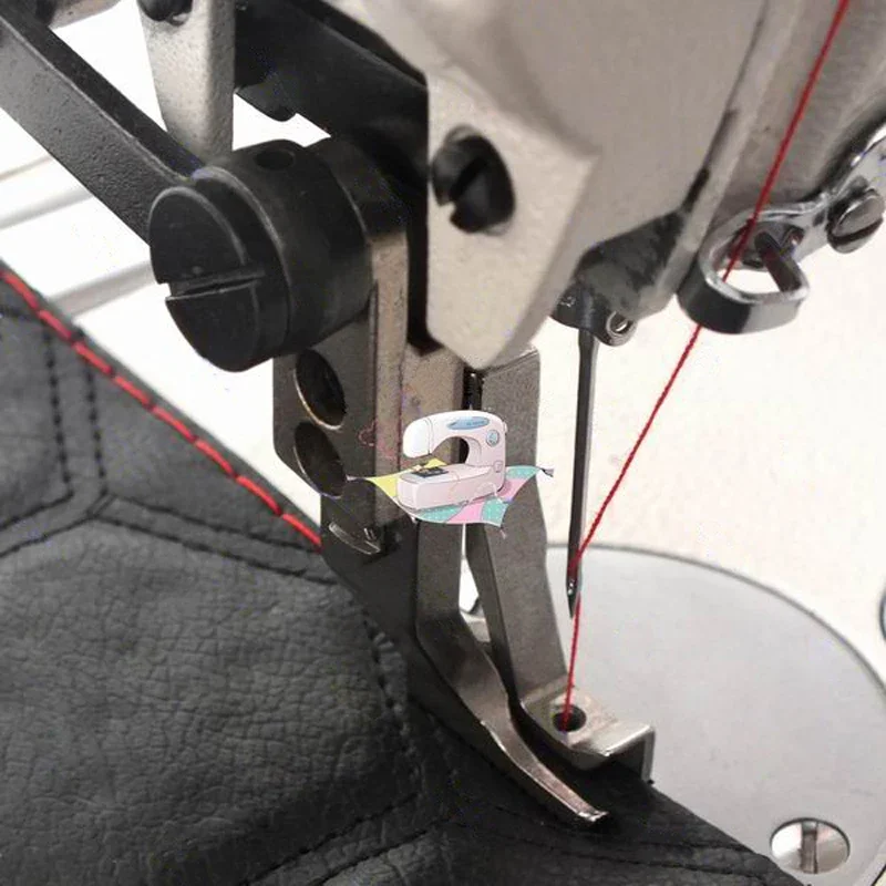 Industrial Walking Foot Sewing Machine Foot Right Edge Guide, Leather Walking Foot