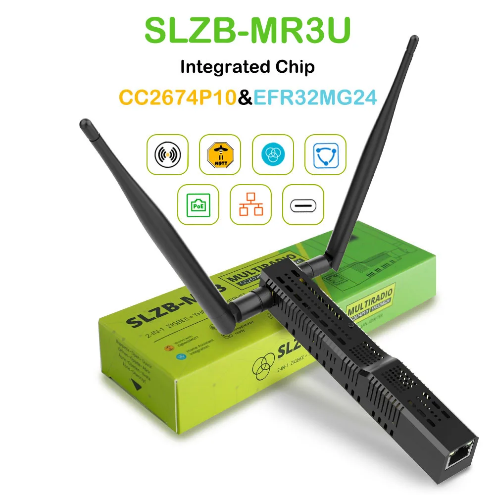 SMLIGHT SLZB-06/M/P7 Zigbee 3.0 to Ethernet,USB,and WiFi gateway