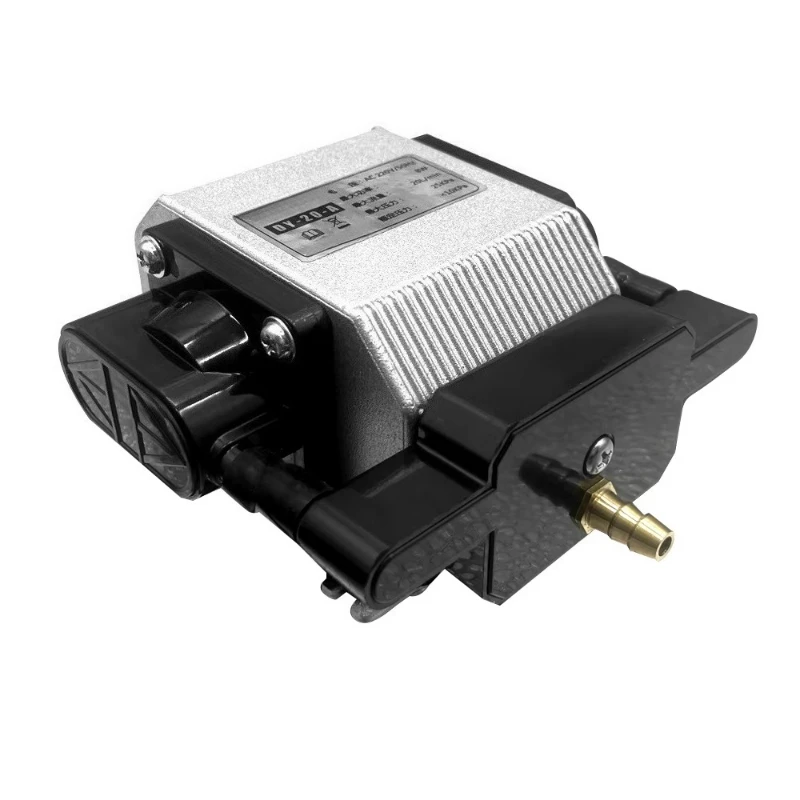 Deep Aquaculture 8W 20L/min Silent Bubble Stone Oxygen Mini Air Pump 220V/50Hz Plastic Coated Indoor Fast Delivery