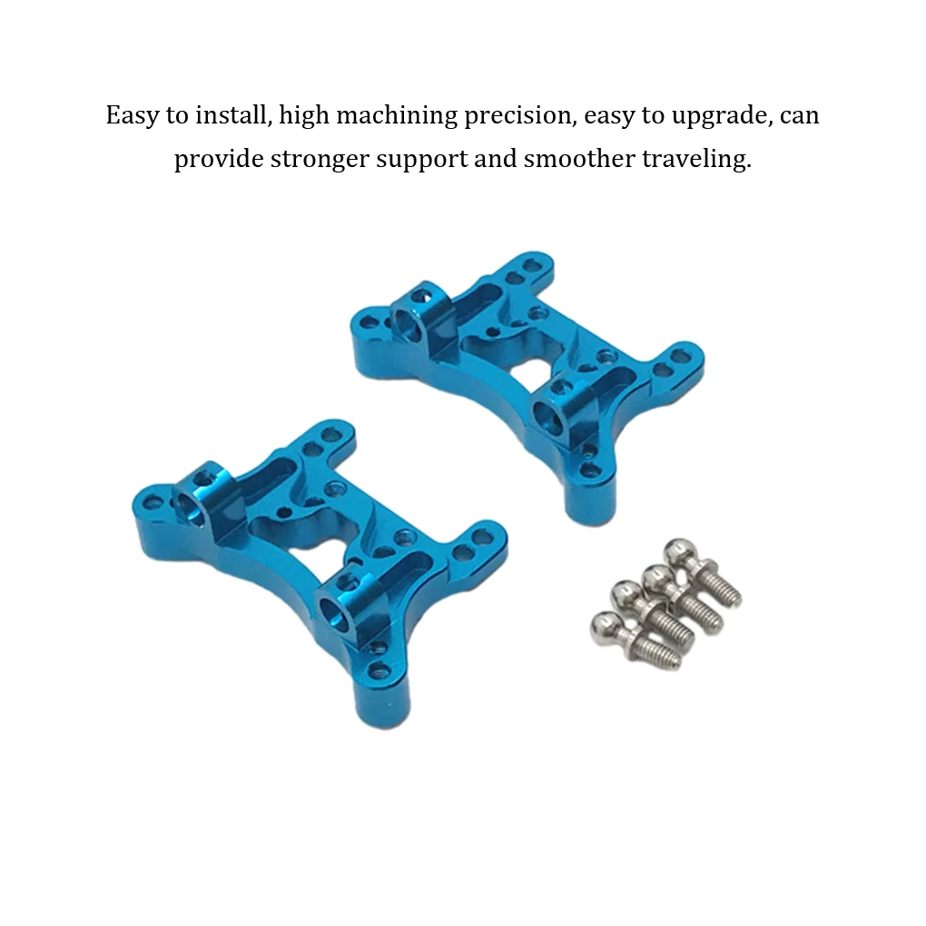 

For Wltoys A959-B A949 A959 A969 A979 K929 Front & Rear Shock Tower RC Model Car Spare Parts Upgrade Aluminum Absorber Board