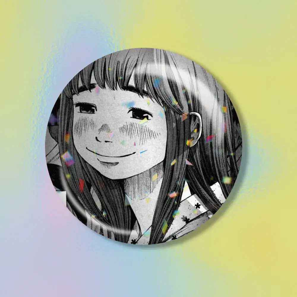 G-Goodnight Anime P-Punpun  Brooch Metal Decorative Brooch Pins for Backpack Clothes Jacket Accessories,Souvenir.